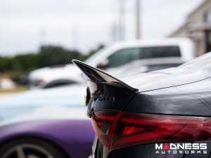 Alfa Romeo Giulia Trunk Spoiler - Carbon Fiber - GTA Style